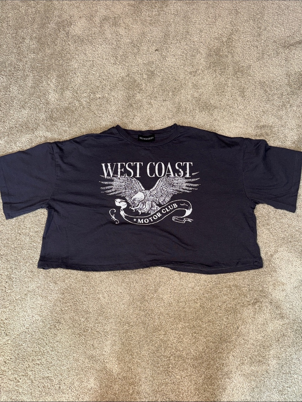Streetwear Society West Coast Motor Club Cropped Tee